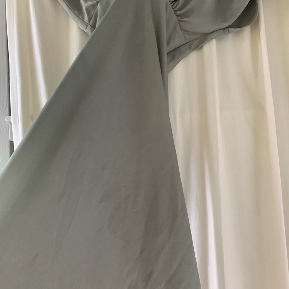 Bhldn Sage Green Dress. - Gem